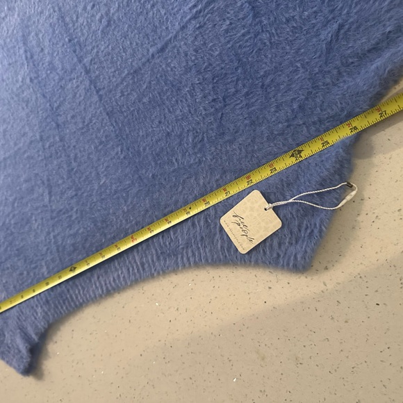 NWT Free People / FP One Cirilla sweater in Blue Iris / new;flawless - Picture 16 of 16